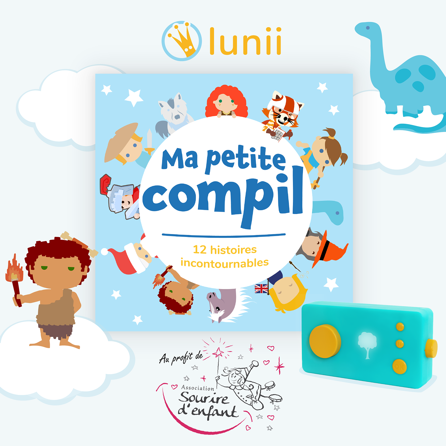 LUNII - Ma Fabrique à Histoires - Association Sourire d'enfant